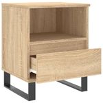 Casa si Gradina - Mobilier - Comode si corpuri - Noptiere - Noptiere, 2 buc., stejar sonoma, 40x35x50 cm, lemn compozit - Infinity.ro