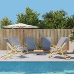 Casa si Gradina - Textile si covoare - Textile baie - Prosoape - Prosoape de plaja 6 buc. gri 60x135 cm textil 400 GSM - Infinity.ro