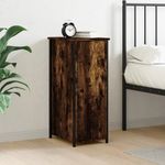 Casa si Gradina - Mobilier - Comode si corpuri - Noptiere - Noptiera, stejar fumuriu, 32x42x80 cm, lemn compozit - Infinity.ro
