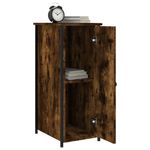 Casa si Gradina - Mobilier - Comode si corpuri - Noptiere - Noptiera, stejar fumuriu, 32x42x80 cm, lemn compozit - Infinity.ro