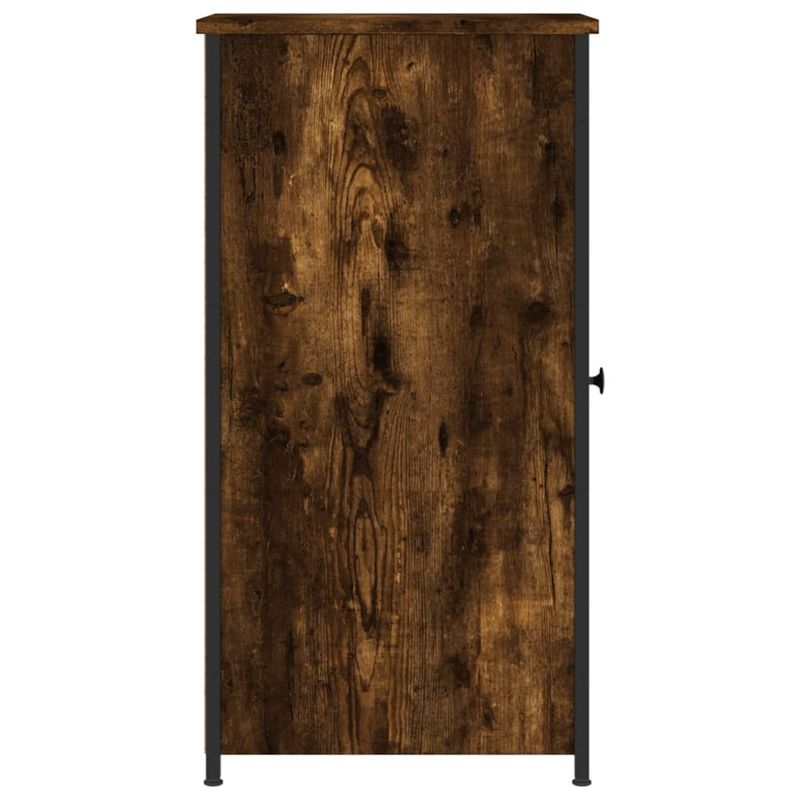 Casa si Gradina - Mobilier - Comode si corpuri - Noptiere - Noptiera, stejar fumuriu, 32x42x80 cm, lemn compozit - Infinity.ro
