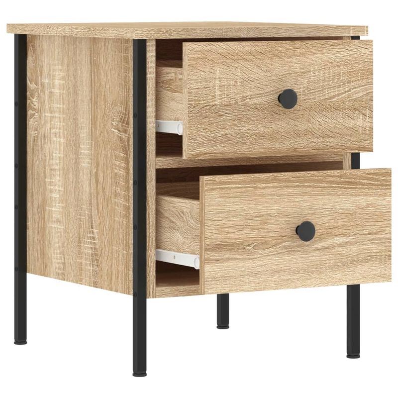Casa si Gradina - Mobilier - Comode si corpuri - Noptiere - Noptiere, 2 buc., stejar sonoma, 40x42x50 cm, lemn compozit - Infinity.ro