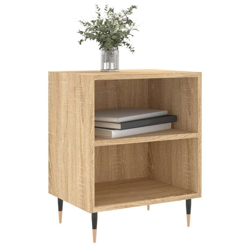 Casa si Gradina - Mobilier - Comode si corpuri - Noptiere - Noptiere, 2 buc., stejar sonoma, 40x30x50 cm, lemn compozit - Infinity.ro