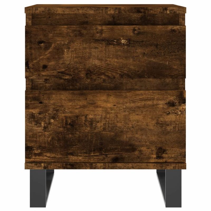Casa si Gradina - Mobilier - Comode si corpuri - Noptiere - Noptiere, 2 buc., stejar fumuriu, 40x35x50 cm, lemn compozit - Infinity.ro