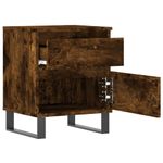 Casa si Gradina - Mobilier - Comode si corpuri - Noptiere - Noptiere, 2 buc., stejar fumuriu, 40x35x50 cm, lemn compozit - Infinity.ro