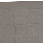 Casa si Gradina - Mobilier - Seturi de mobilier - Seturi living - Set de canapea cu perne, 3 piese, gri taupe, material textil - Infinity.ro