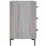 Casa si Gradina - Mobilier - Comode si corpuri - Noptiere - Noptiera, gri sonoma, 40x40x66 cm, lemn compozit - Infinity.ro