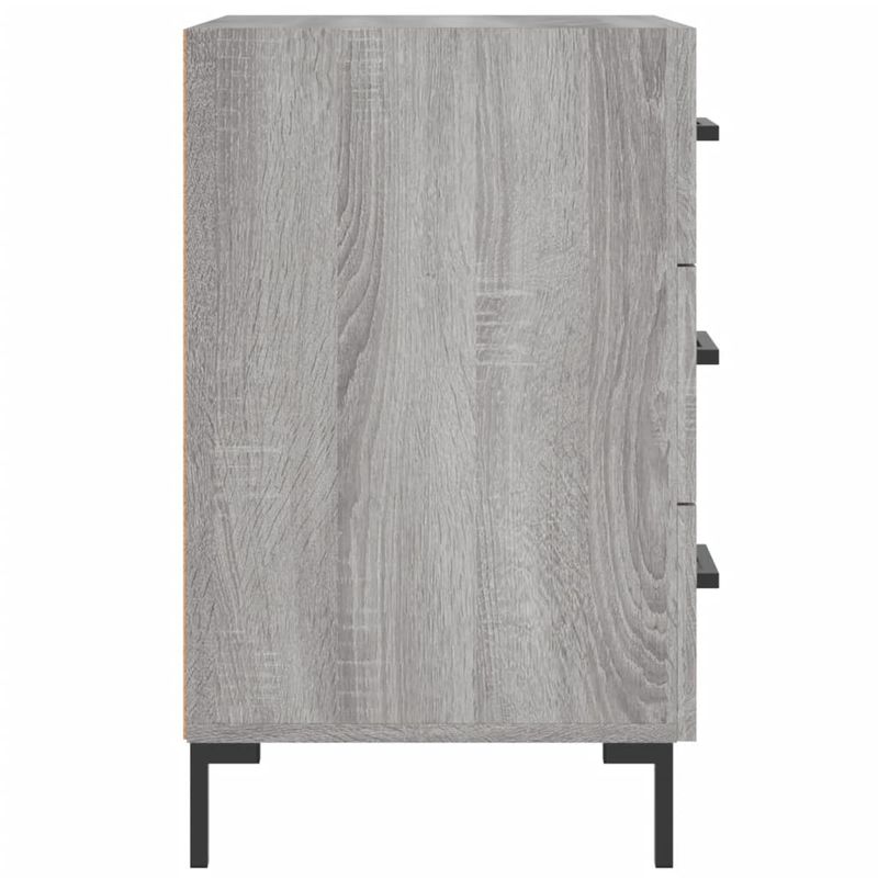 Casa si Gradina - Mobilier - Comode si corpuri - Noptiere - Noptiera, gri sonoma, 40x40x66 cm, lemn compozit - Infinity.ro