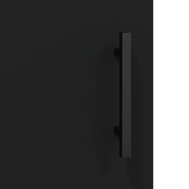 Casa si Gradina - Mobilier - Comode si corpuri - Comode - Dulapuri montate pe perete, 2 buc, negru, lemn prelucrat - Infinity.ro