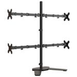TV, Audio-Video si Foto - Accesorii TV si audio - Suporturi TV - Suport de perete pentru monitor VESA 75/100 mm, negru, otel - Infinity.ro