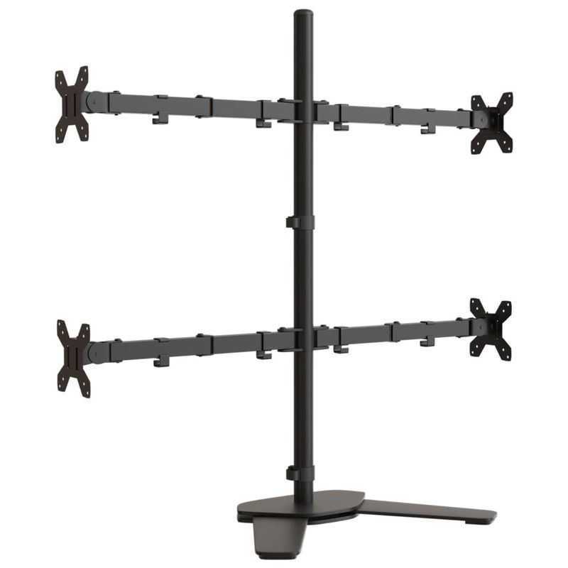 TV, Audio-Video si Foto - Accesorii TV si audio - Suporturi TV - Suport de perete pentru monitor VESA 75/100 mm, negru, otel - Infinity.ro