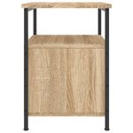Casa si Gradina - Mobilier - Comode si corpuri - Noptiere - Noptiere, 2 buc., stejar sonoma, 34x35,5x50 cm, lemn compozit - Infinity.ro