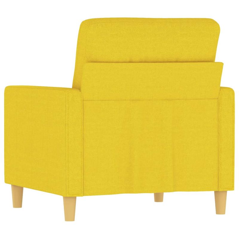 Casa si Gradina - Mobilier - Scaune si fotolii - Fotolii - Fotoliu canapea, galben deschis, 60 cm, tesatura - Infinity.ro