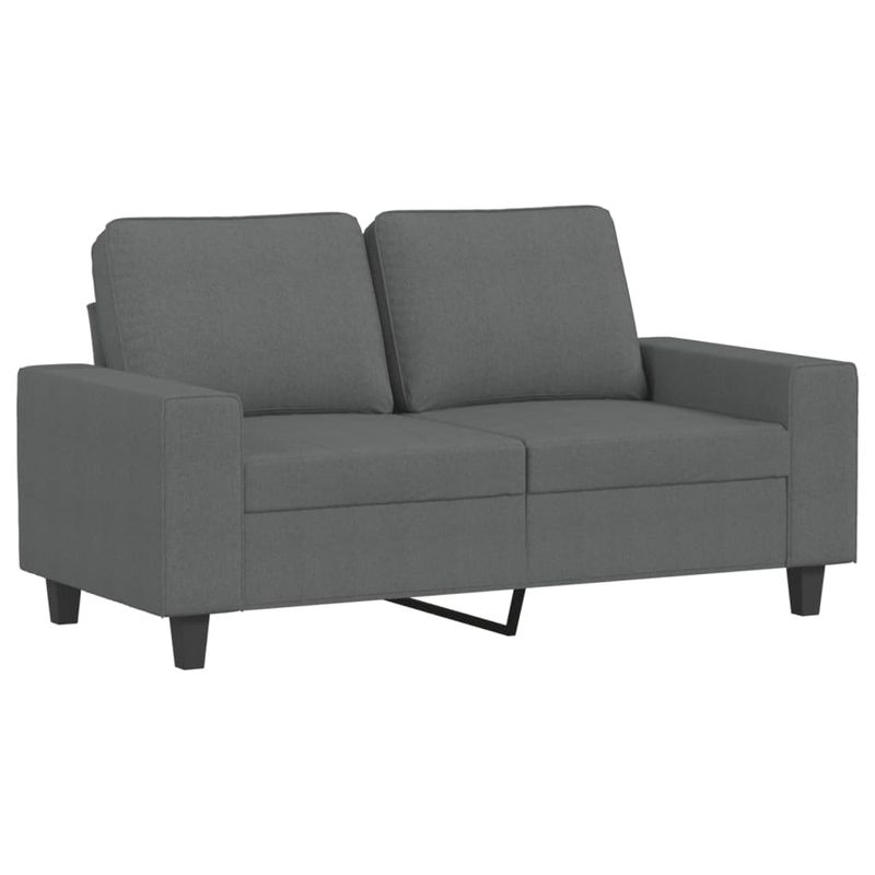 Casa si Gradina - Mobilier - Seturi de mobilier - Seturi living - Set de canapele, 2 piese, gri inchis, material textil - Infinity.ro