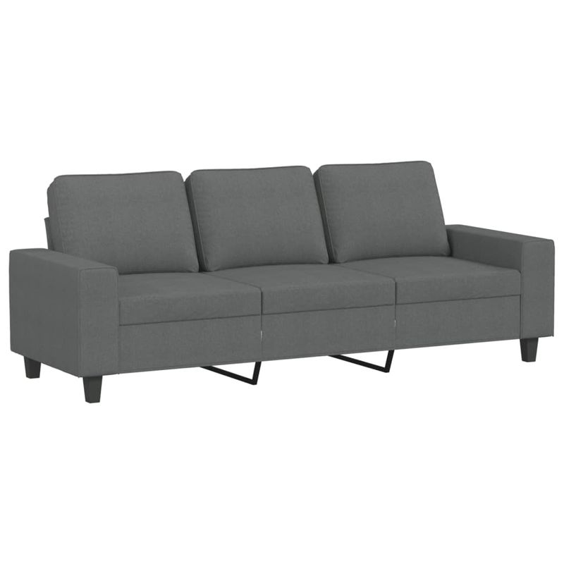 Casa si Gradina - Mobilier - Seturi de mobilier - Seturi living - Set de canapele, 2 piese, gri inchis, material textil - Infinity.ro