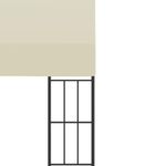 Casa si Gradina - Gradina si terasa - Umbrele si pavilioane - Pavilioane - Pavilion de perete, crem, 3 x 6 m, material textil - Infinity.ro