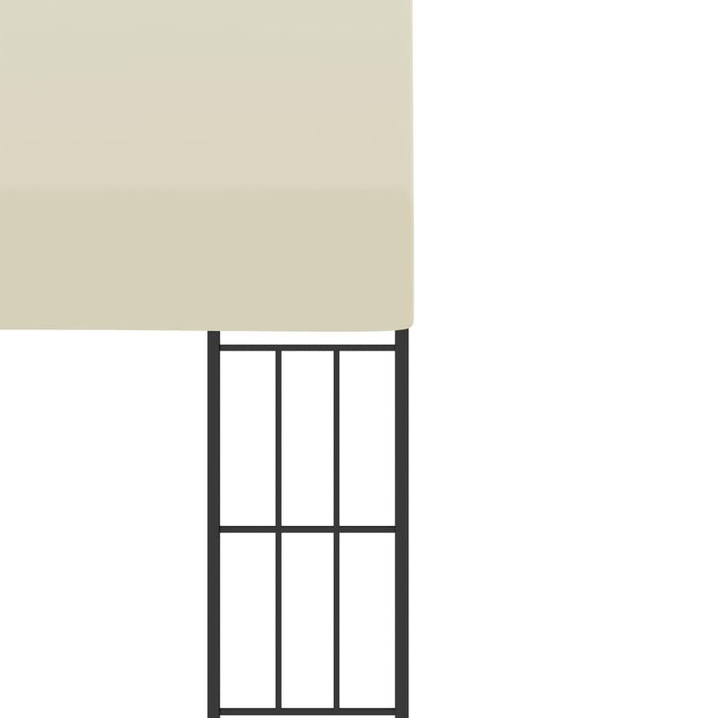 Casa si Gradina - Gradina si terasa - Umbrele si pavilioane - Pavilioane - Pavilion de perete, crem, 3 x 6 m, material textil - Infinity.ro
