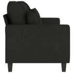 Casa si Gradina - Mobilier - Canapele si coltare - Canapele - Canapea cu 3 locuri, negru, 180 cm, material textil - Infinity.ro