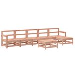 Casa si Gradina - Gradina si terasa - Mobilier exterior - Seturi mobila gradina - Set mobilier de gradina cu perne, 7 piese, lemn masiv douglas - Infinity.ro