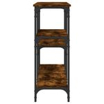 Casa si Gradina - Mobilier - Comode si corpuri - Console - Masuta consola, stejar fumuriu, 160x29x75 cm, lemn prelucrat - Infinity.ro