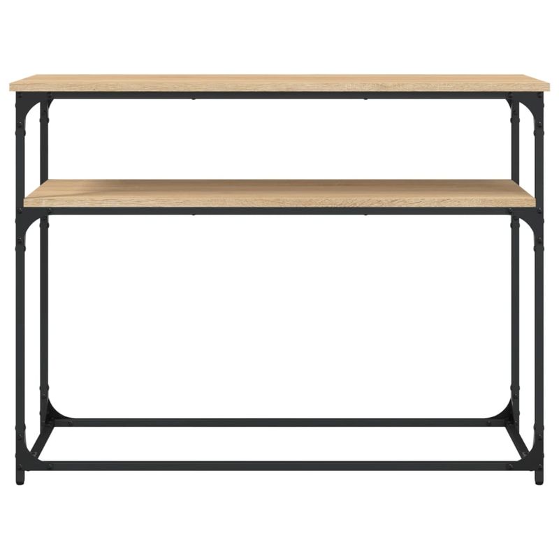 Casa si Gradina - Mobilier - Comode si corpuri - Console - Masuta consola, stejar sonoma, 100x35,5x75 cm, lemn prelucrat - Infinity.ro