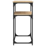 Casa si Gradina - Mobilier - Comode si corpuri - Console - Masuta consola, stejar sonoma, 100x35,5x75 cm, lemn prelucrat - Infinity.ro