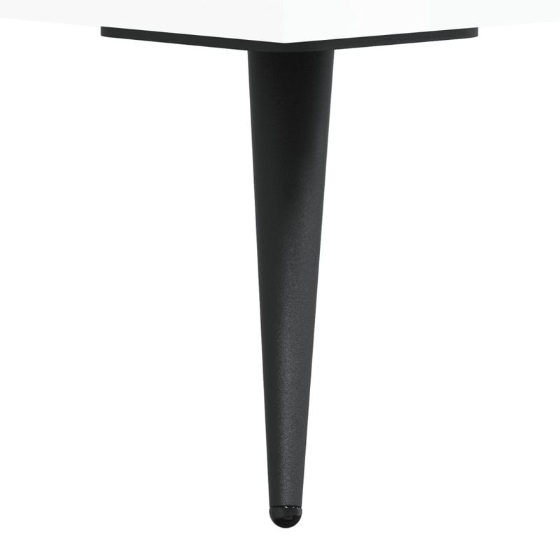 Casa si Gradina - Mobilier - Comode si corpuri - Comode - Dulap inalt, alb extralucios, 34,5x34x180 cm, lemn prelucrat - Infinity.ro