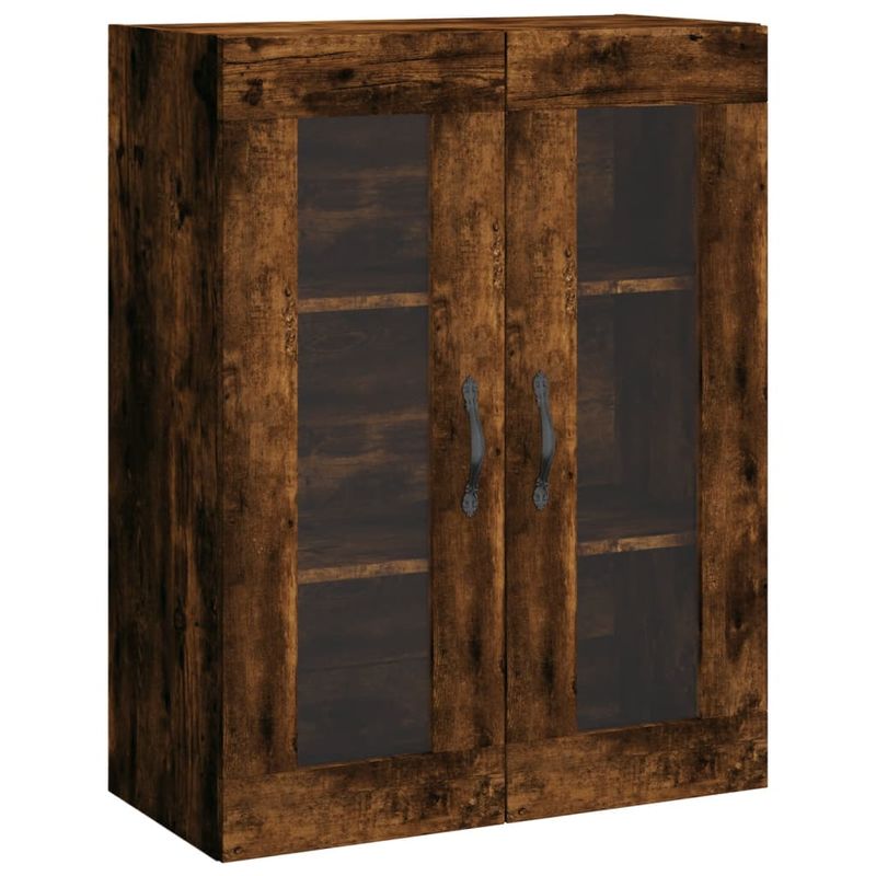 Casa si Gradina - Mobilier - Comode si corpuri - Corpuri bucatarie - Dulap inalt, stejar fumuriu, 69,5x34x180, lemn compozit - Infinity.ro