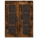 Casa si Gradina - Mobilier - Comode si corpuri - Corpuri bucatarie - Dulap inalt, stejar fumuriu, 69,5x34x180, lemn compozit - Infinity.ro