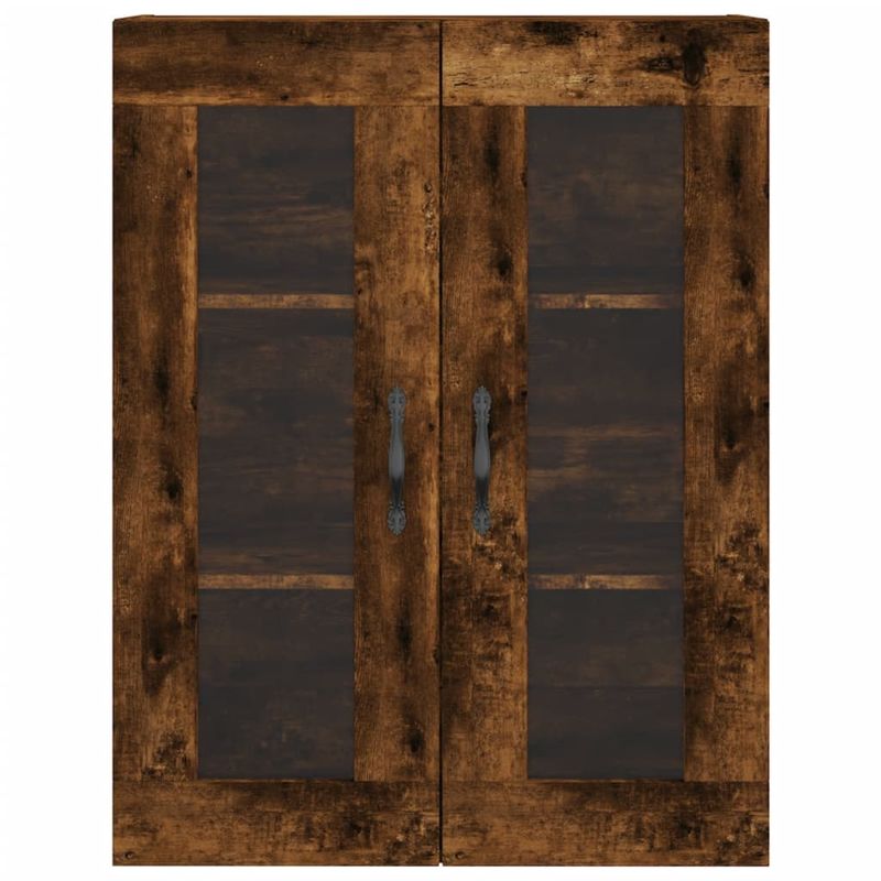 Casa si Gradina - Mobilier - Comode si corpuri - Corpuri bucatarie - Dulap inalt, stejar fumuriu, 69,5x34x180, lemn compozit - Infinity.ro