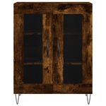 Casa si Gradina - Mobilier - Comode si corpuri - Corpuri bucatarie - Dulap inalt, stejar fumuriu, 69,5x34x180, lemn compozit - Infinity.ro