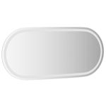 Casa si Gradina - Decoratiuni - Oglinzi - Oglinda de baie cu LED, 100x45 cm, ovala - Infinity.ro