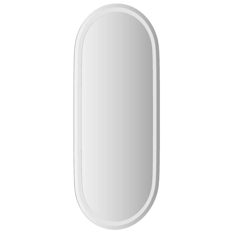 Casa si Gradina - Decoratiuni - Oglinzi - Oglinda de baie cu LED, 100x45 cm, ovala - Infinity.ro