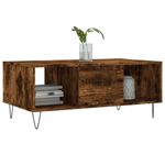Casa si Gradina - Mobilier - Mese si birouri - Masute de cafea - Masuta de cafea, stejar fumuriu, 90x50x36,5 cm, lemn prelucrat - Infinity.ro