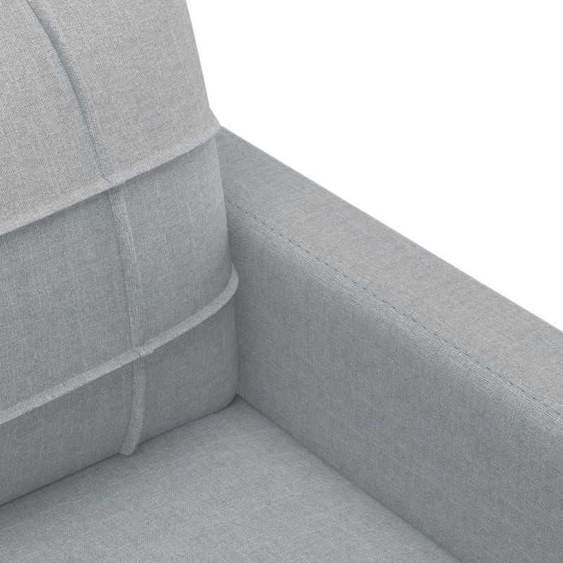 Casa si Gradina - Mobilier - Canapele si coltare - Canapele - Canapea cu 3 locuri, gri deschis, material 180CM textil - Infinity.ro