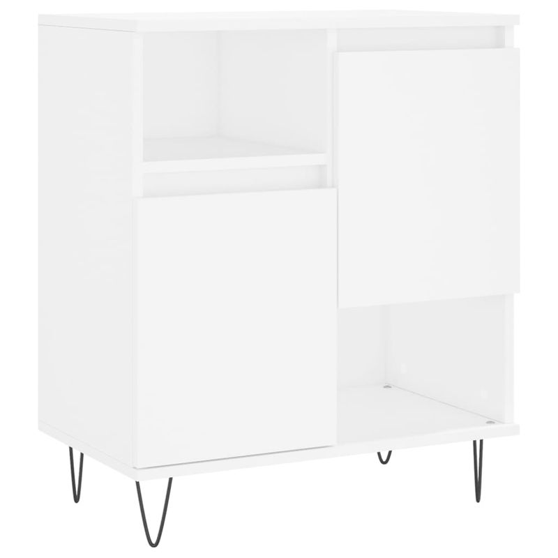 Casa si Gradina - Mobilier - Comode si corpuri - Comode - Servante, 3 piese, alb, lemn prelucrat - Infinity.ro