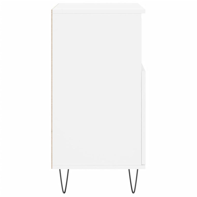 Casa si Gradina - Mobilier - Comode si corpuri - Comode - Servante, 3 piese, alb, lemn prelucrat - Infinity.ro