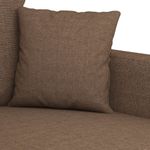 Casa si Gradina - Mobilier - Canapele si coltare - Canapele - Canapea cu 2 locuri, maro, 140 cm, material textil - Infinity.ro