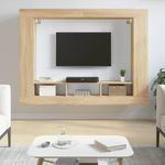 Casa si Gradina - Mobilier - Comode si corpuri - Comode - Comoda TV, stejar sonoma, 152x22x113 cm, lemn compozit - Infinity.ro