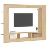 Casa si Gradina - Mobilier - Comode si corpuri - Comode - Comoda TV, stejar sonoma, 152x22x113 cm, lemn compozit - Infinity.ro