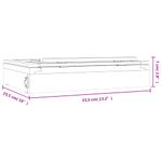 Casa si Gradina - Decoratiuni - DIY - Sevalete - Sevalet de masa cu sertar, 33,5x25,5x7 cm, lemn masiv de pin - Infinity.ro