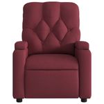 Casa si Gradina - Mobilier - Scaune si fotolii - Fotolii - Fotoliu rabatabil, rosu vin, material textil - Infinity.ro