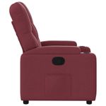 Casa si Gradina - Mobilier - Scaune si fotolii - Fotolii - Fotoliu rabatabil, rosu vin, material textil - Infinity.ro