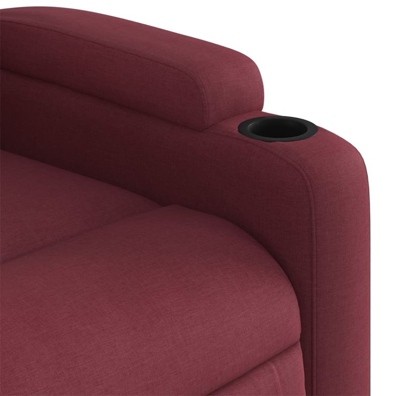 Casa si Gradina - Mobilier - Scaune si fotolii - Fotolii - Fotoliu rabatabil, rosu vin, material textil - Infinity.ro