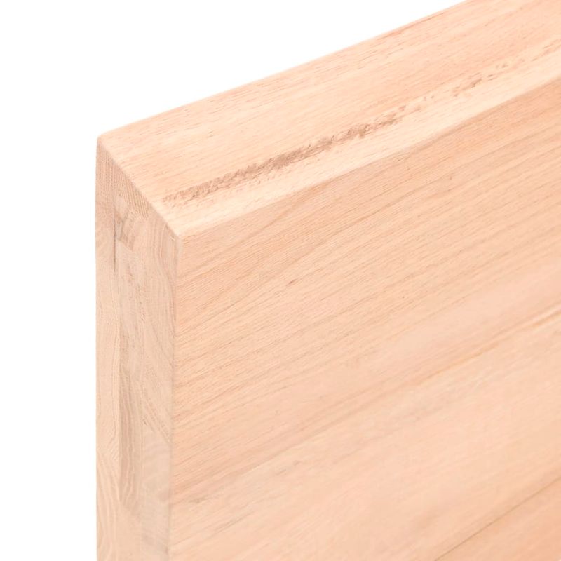 Casa si Gradina - Mobilier - Mobilier baie - Blaturi baie - Blat de baie, 40x40x(2-6) cm, lemn masiv netratat - Infinity.ro
