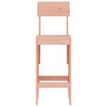 Casa si Gradina - Gradina si terasa - Mobilier exterior - Scaune si sezlonguri gradina - Taburete de bar, 2 buc., 40x48,5x115,5 cm, lemn masiv Douglas - Infinity.ro