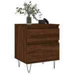Casa si Gradina - Mobilier - Comode si corpuri - Noptiere - Noptiere, 2 buc., stejar maro, 40x35x50 cm, lemn compozit - Infinity.ro
