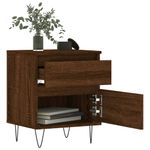 Casa si Gradina - Mobilier - Comode si corpuri - Noptiere - Noptiere, 2 buc., stejar maro, 40x35x50 cm, lemn compozit - Infinity.ro