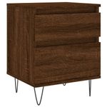 Casa si Gradina - Mobilier - Comode si corpuri - Noptiere - Noptiere, 2 buc., stejar maro, 40x35x50 cm, lemn compozit - Infinity.ro