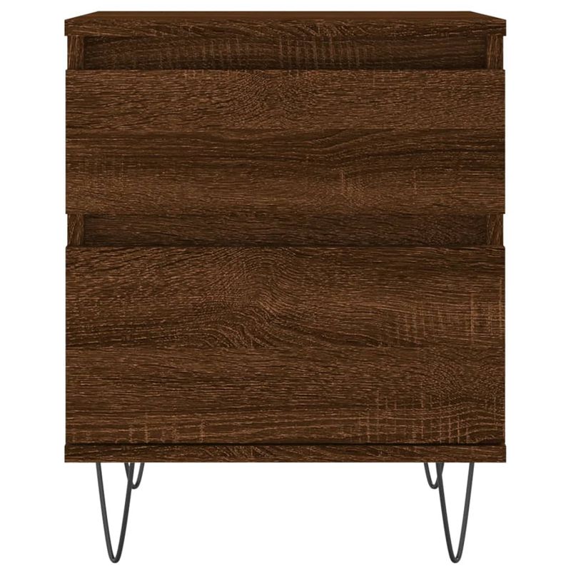 Casa si Gradina - Mobilier - Comode si corpuri - Noptiere - Noptiere, 2 buc., stejar maro, 40x35x50 cm, lemn compozit - Infinity.ro